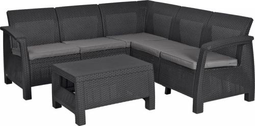 Комплект мебели KETER Corfu Relax Set, графит