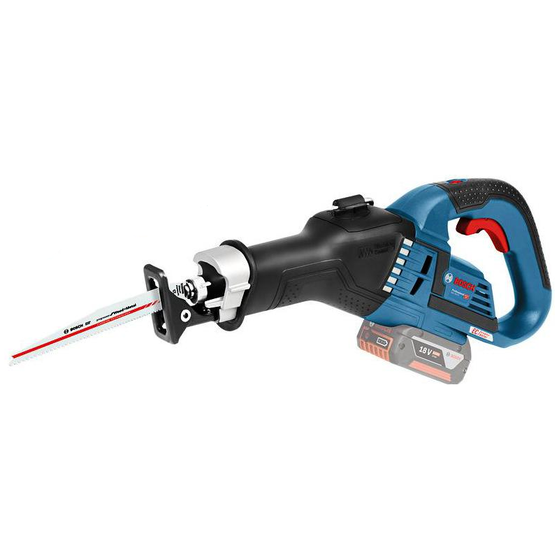 Аккум. сабельная пила BOSCH GSA 18V-32 в кор. + 2 пил. полотна + 2 аккумулятора ProCORE18 V + ЗУ