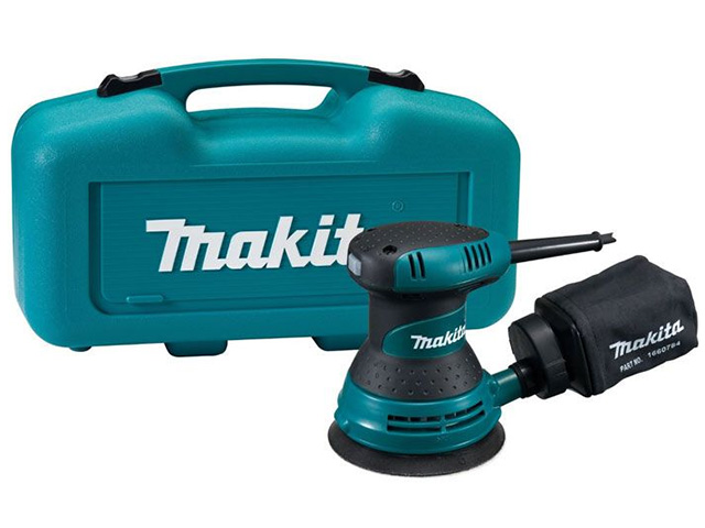 Эксцентриковая шлифмашина MAKITA BO 5030 K в чем.