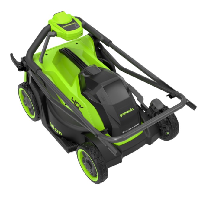 Аккумуляторная газонокосилка Greenworks GD40LM361K4 40V (АКБ+ЗУ)
