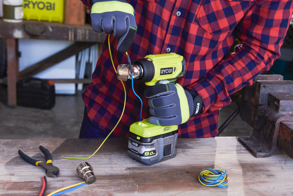 Фен строительный (термовоздуходувка) RYOBI R18HG-0 (без батареи)