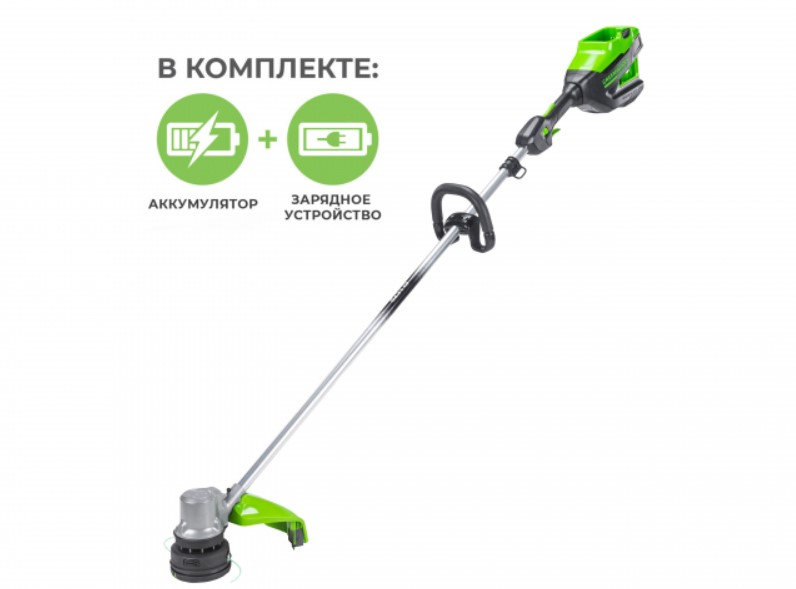 Аккумуляторный триммер GD82LTK5 82В (в комплекте АКБ 5А/ч + ЗУ)