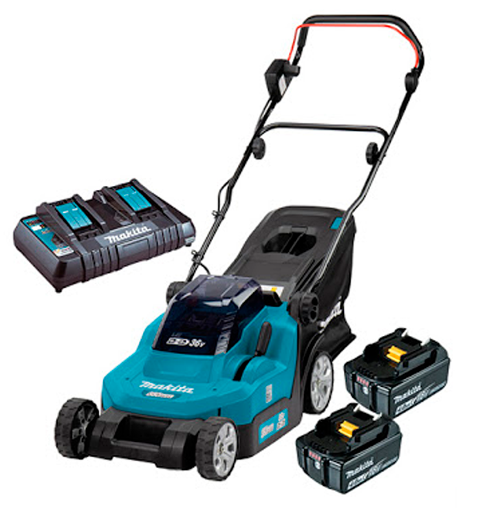Аккумуляторная газонокосилка Makita DLM 382 CM2