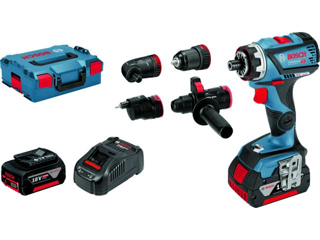 Аккумуляторная дрель-шуруповерт BOSCH GSR 18V-60 FC L-BOXX + набор насадок