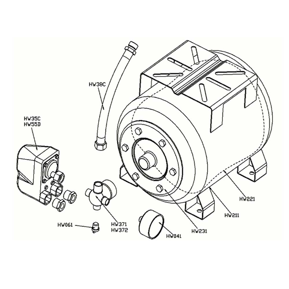 Станция водоснабжения Elpumps VB 25/1500