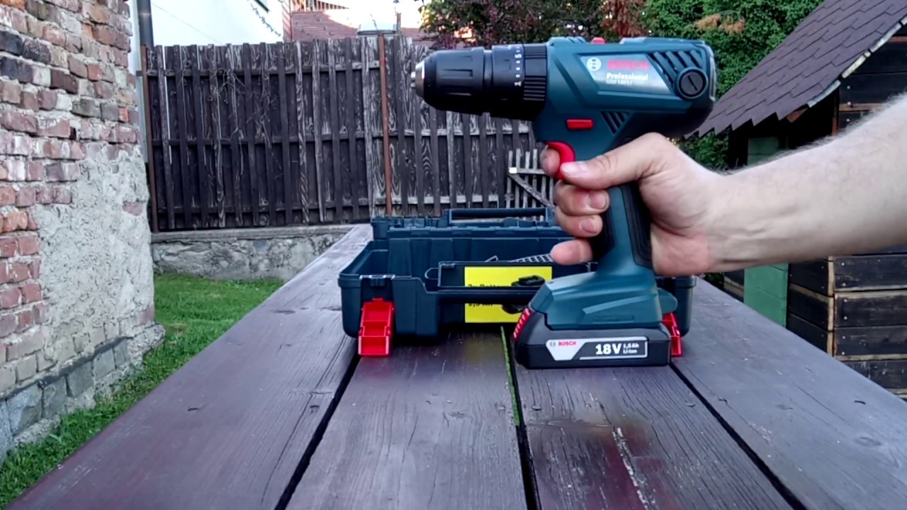 Аккумуляторная ударная дрель-шуруповерт BOSCH GSB 180 LI в чем.