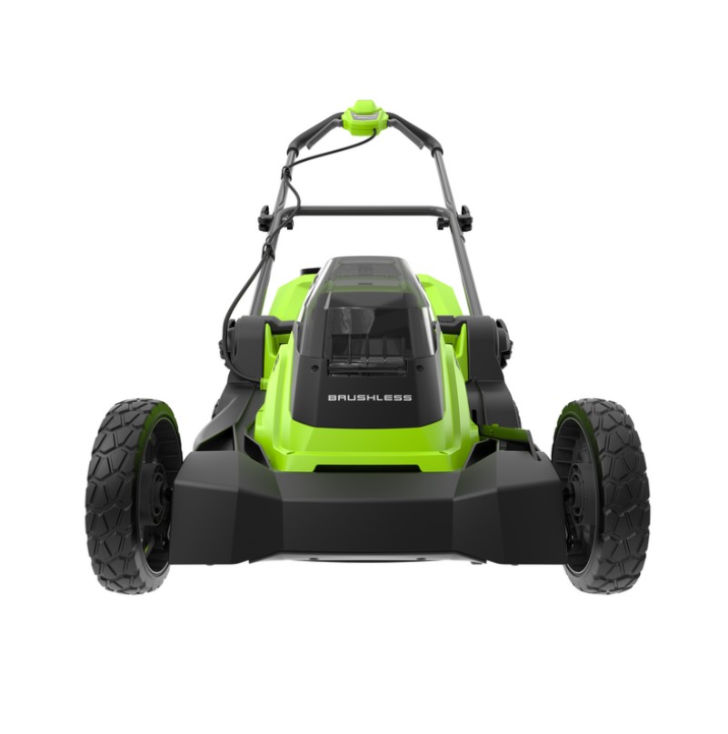Аккумуляторная газонокосилка Greenworks GD24X2LM411 2×24V (без АКБ и ЗУ)
