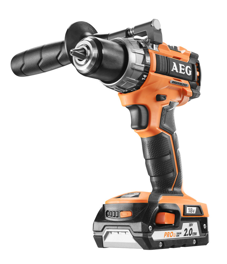 Аккумуляторная дрель-шуруповерт AEG BS18C2BLLI-202C