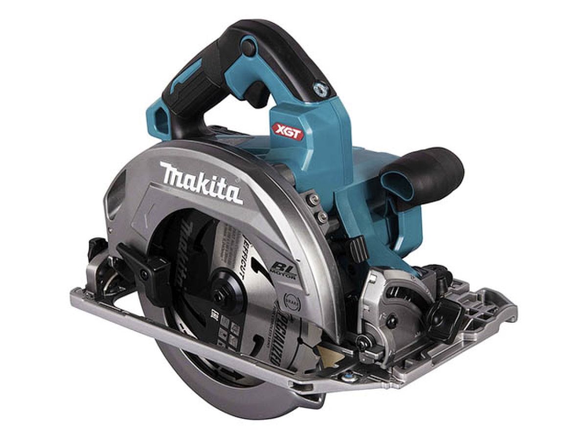 Аккумуляторная циркулярная пила MAKITA XGT HS 004 GZ в кор.