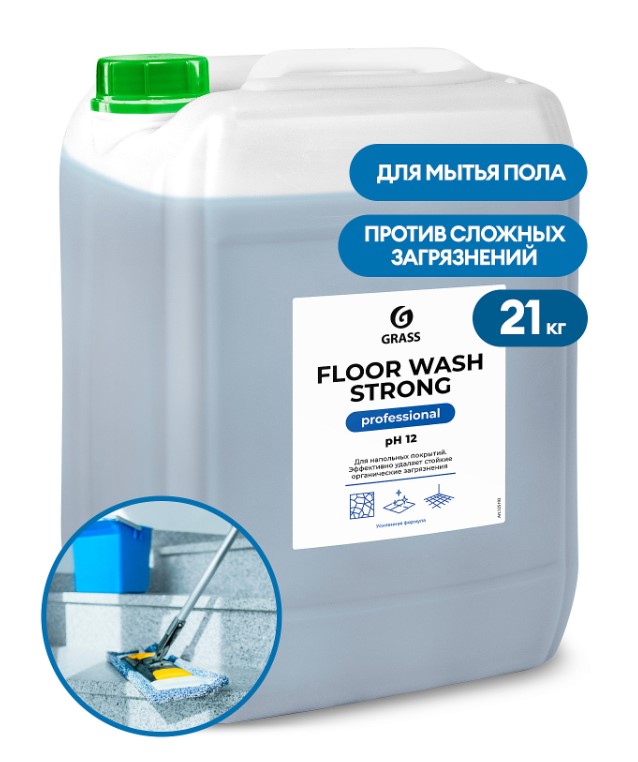 Средство для мытья пола GraSS "Floor wash strong" 21кг