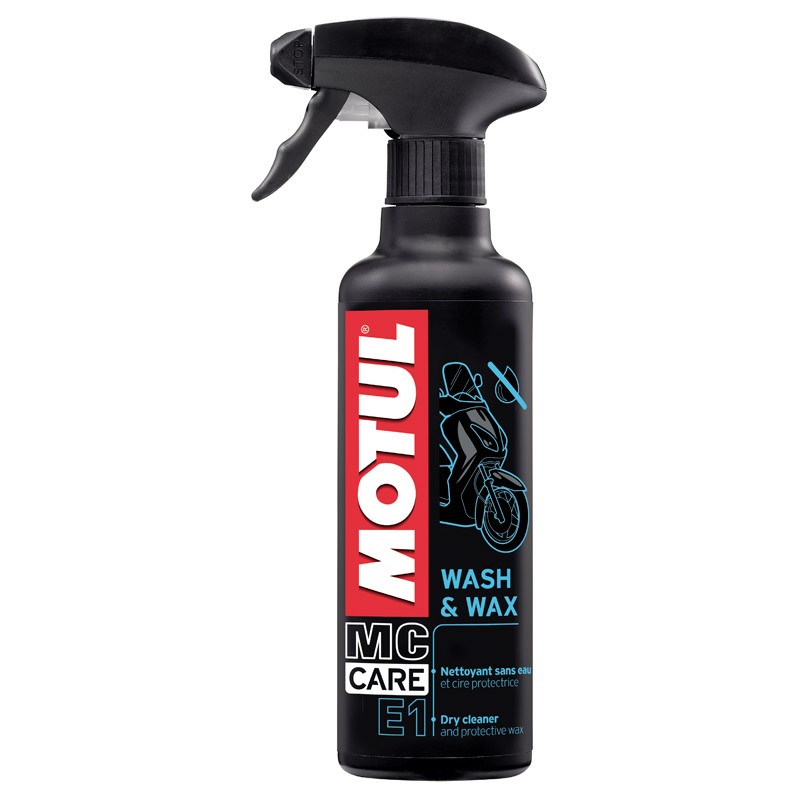 Шампунь Motul E1 WASH & WAX с полиролью, 400 мл