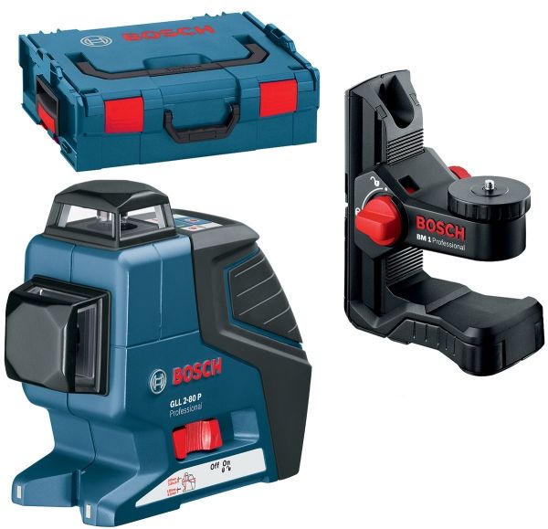 Лазерный нивелир Bosch GLL2-80 P+BM1