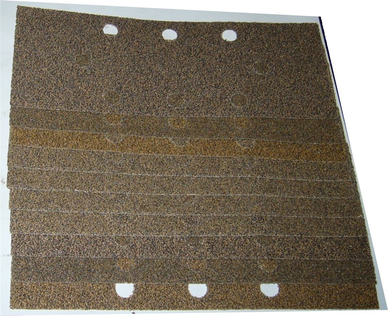 Шлифлист 93x230 мм, K40, 10 шт, Einhell