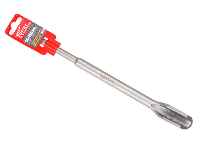 Канальное зубило SDS+ 14х250мм WORTEX