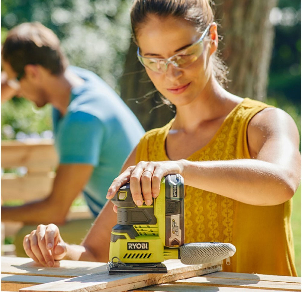 Вибрационная шлифмашина Ryobi R 18 SS4-0