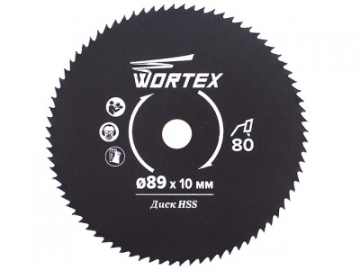 Диск пильный по металлу Wortex HS S080 M