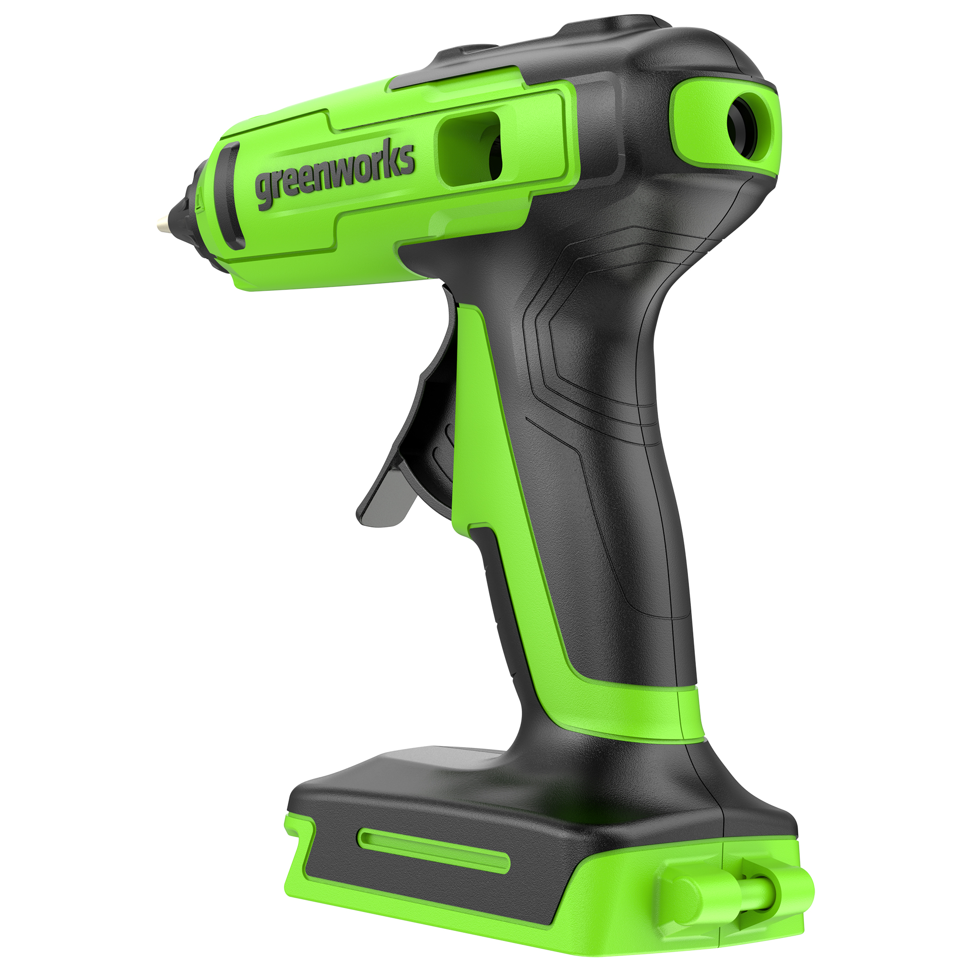 Пистолет клеевой аккумуляторный Greenworks G24GLG 24V (без АКБ и ЗУ)