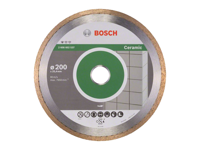 Алмазный круг 200х25,4мм керамика Professional (BOSCH)