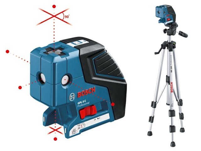 Точечный нивелир Bosch GPL 5 C + BS 150