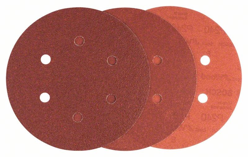 Шлифовальные листы Bosch 150мм K60/120/240 B.f.Wood 6шт.