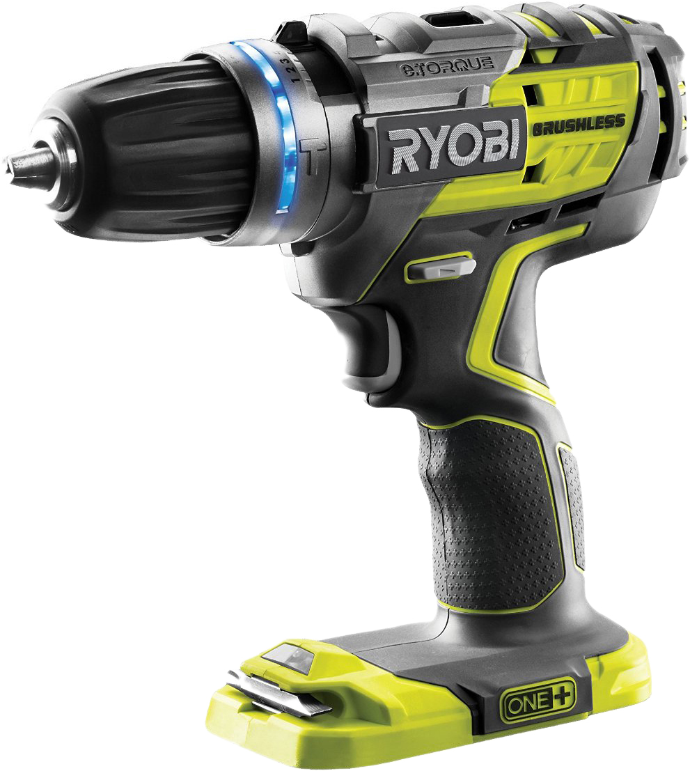 Аккумуляторная ударная дрель-шуруповерт Ryobi R18PDBL-0