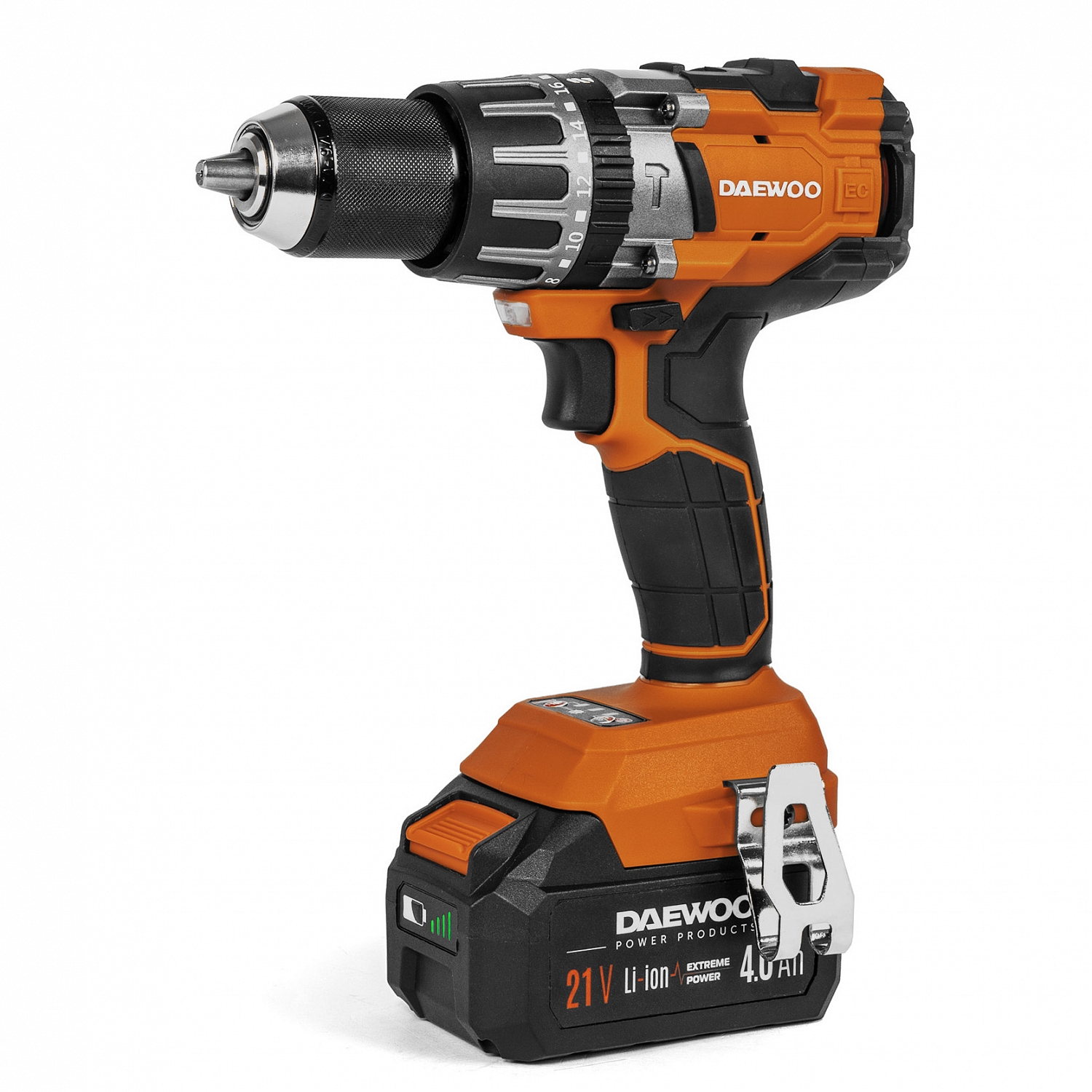 Дрель-шуруповерт ударная аккумуляторная DAEWOO DAA 2161Li (АКБ и ЗУ)
