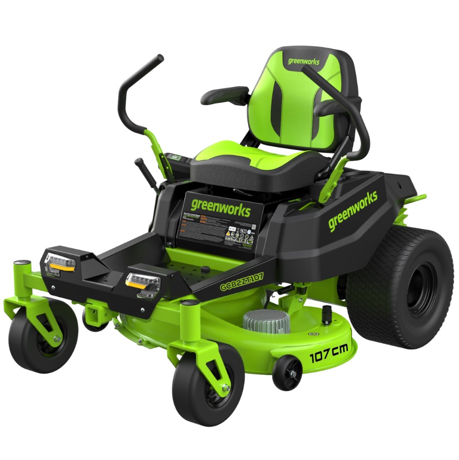Садовый райдер аккумуляторный Greenworks Zero Turn CrossoverT GC82ZT107 82В
