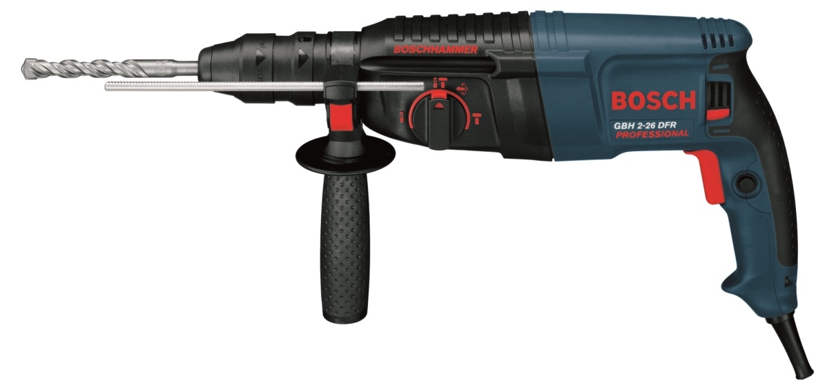 Перфоратор BOSCH GBH 2-26 DFR в чем + набор оснастки