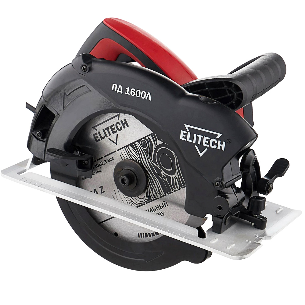 Дисковая пила Elitech ПД 1600Л 178429