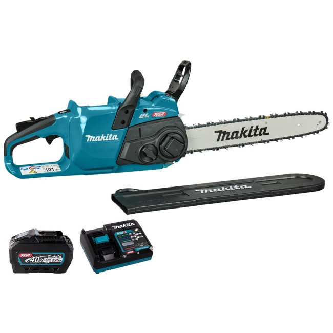 Аккумуляторная пила цепная MAKITA XGT UC023GT101 (АКБ 5Ач + ЗУ)