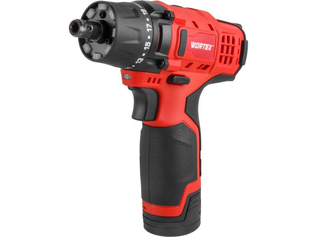 Аккум. дрель-шуруповерт WORTEX BD 1215 LiSET в чем. + 2 насадки