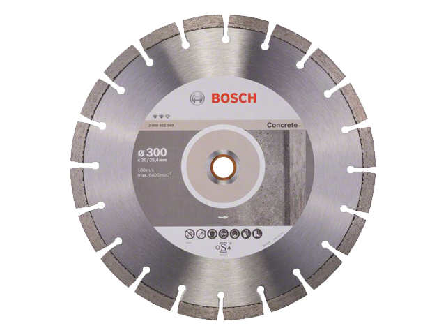 Алмазный круг 300х20мм бетон Expert (BOSCH)