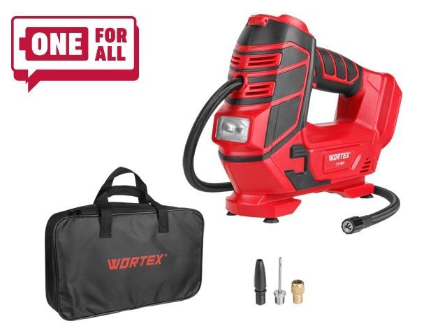 Аккумуляторный компрессор WORTEX CTI 1811 в кор. ALL1 XLT SOLO