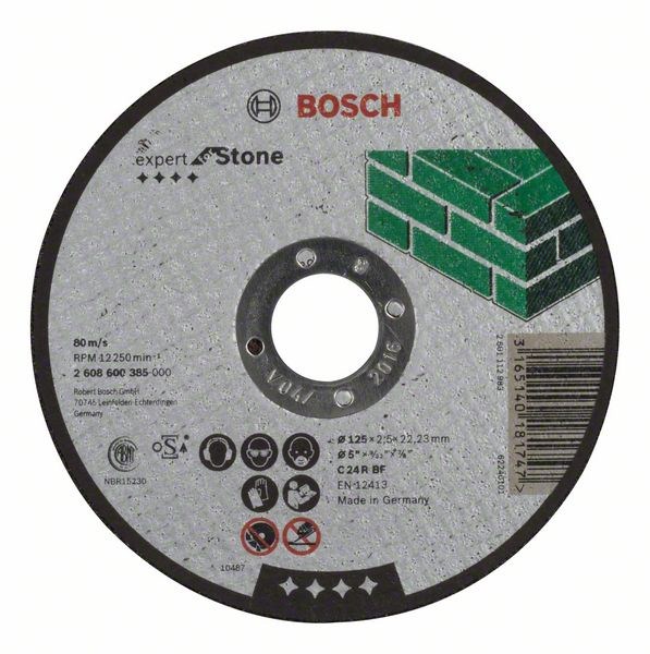 Отрезной круг Bosch 125Х2.5 ММ по камню