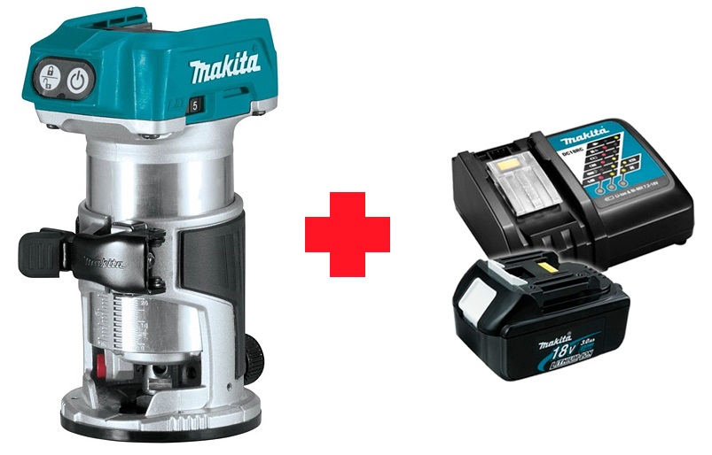 Аккум. фрезер кромочный MAKITA DRT 50 Z в кор.