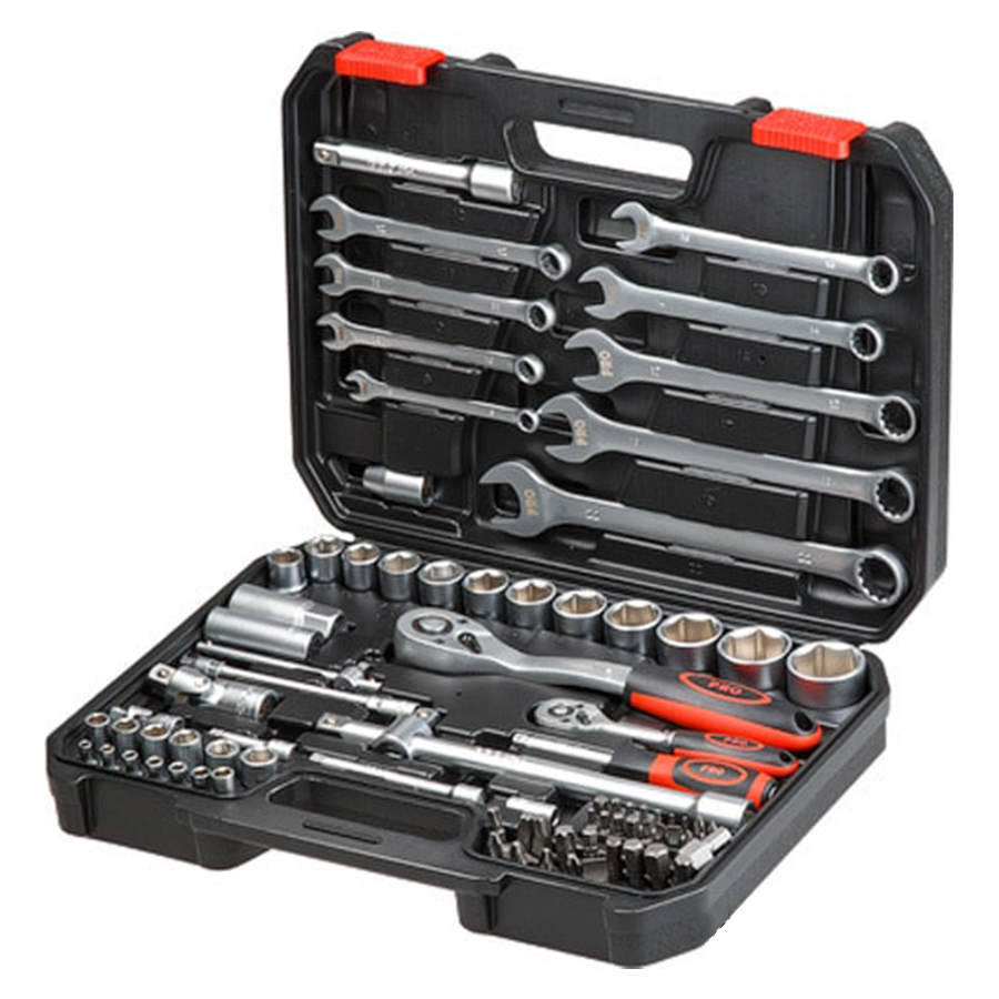 Набор головок и ключей 82пр, 1/4",1/2" PRO STARTUL GRAND PRIX (PRO-082G)