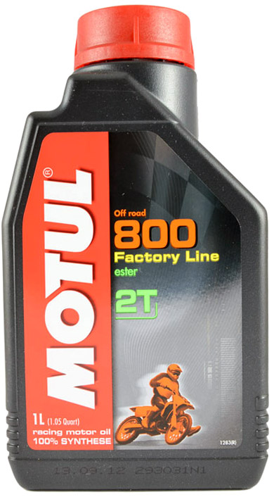Моторное масло Motul 800 2T Factory Line Off Road 1л