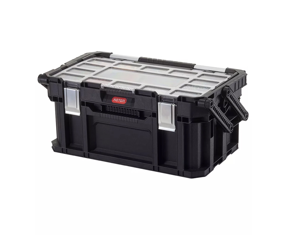 Ящик для инструментов Keter Connect Canti Tool Box, черный