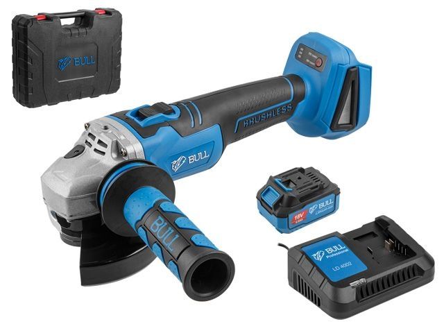 Аккум. углошлифмашина BULL CSG 1812 R в чем. XLTpro (1 х 4Ач)