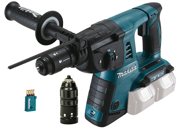 Аккум. перфоратор MAKITA DHR 283 ZJU