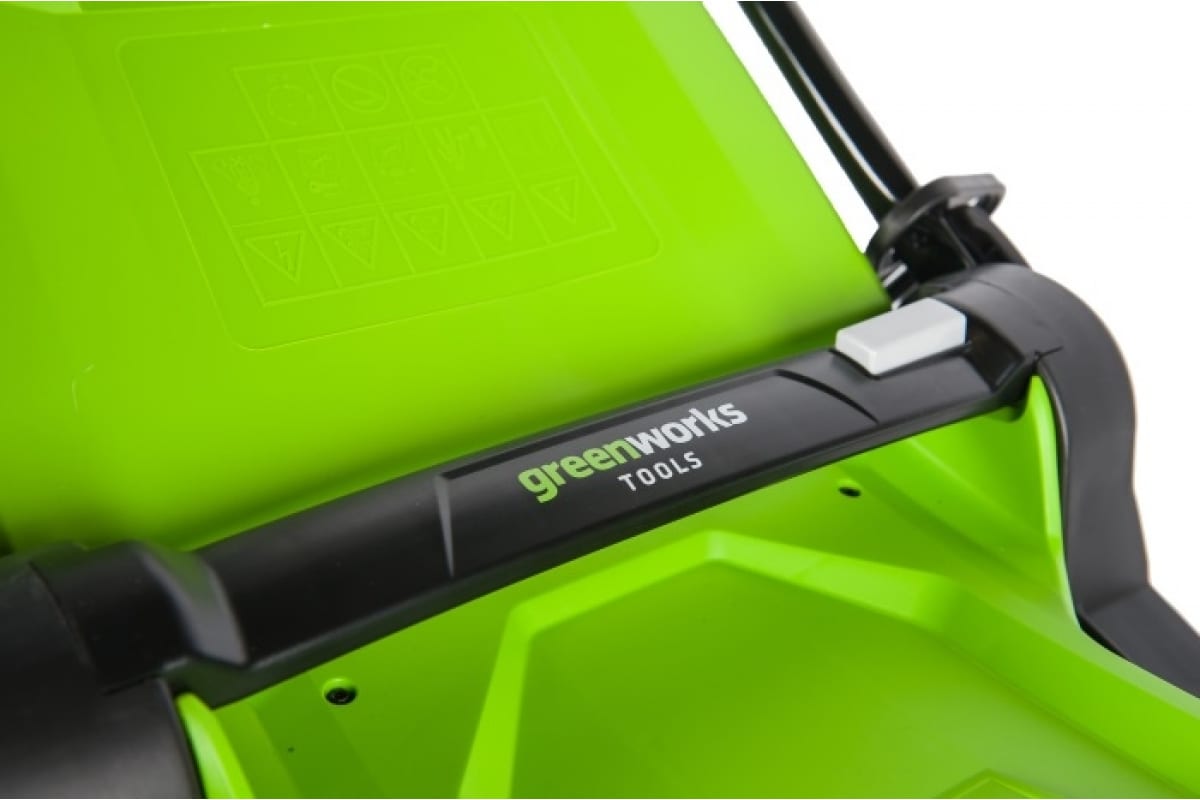 Электрическая газонокосилка Greenworks GLM1241