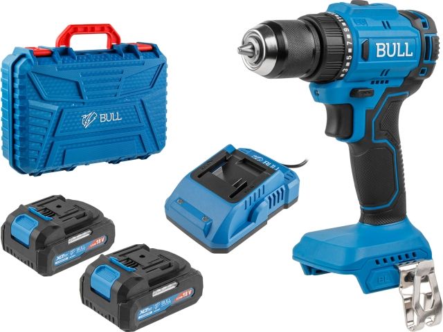 Аккум. дрель-шуруповерт BULL SR 1803 в чем. XLTpro
