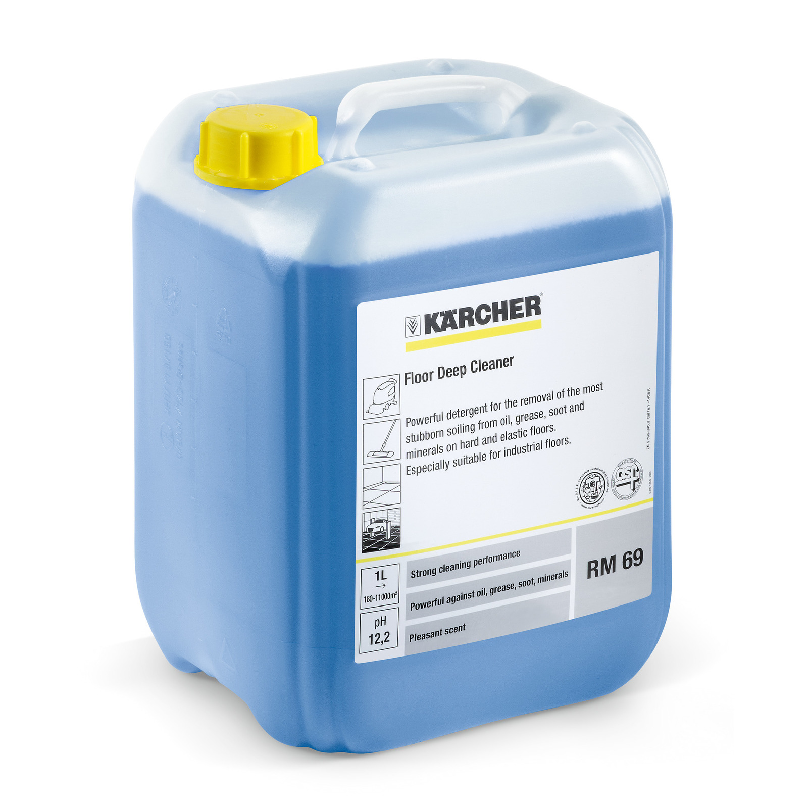 Моющее средство для сильно загрязненных поверхностей Karcher RM 69, 10л
