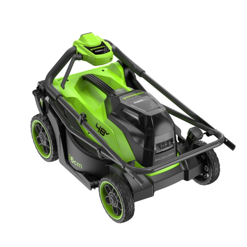 Аккумуляторная газонокосилка Greenworks GD24X2LM361 2×24V (без АКБ и ЗУ)