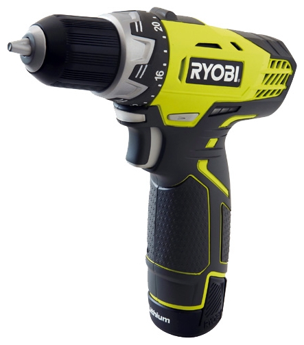 Аккумуляторная дрель-шуруповерт Ryobi R12DDLL13S