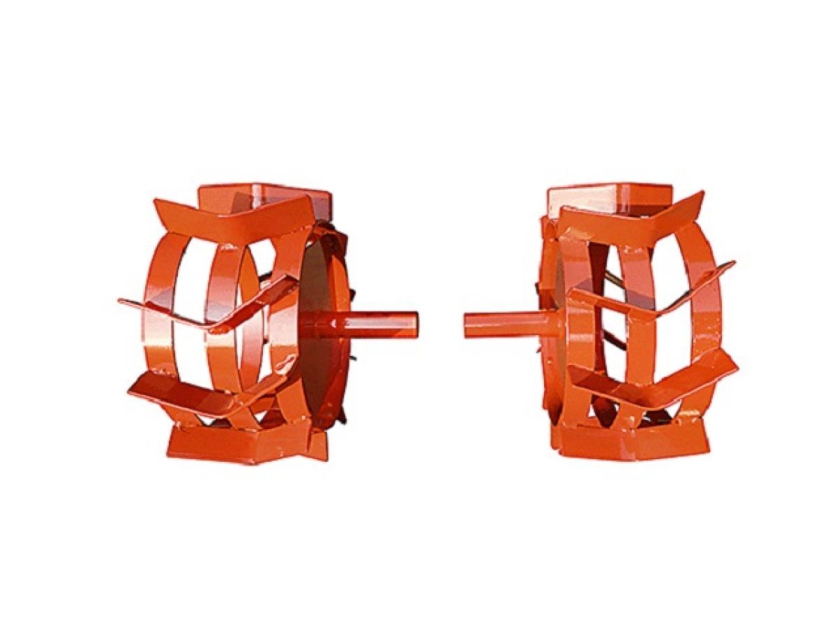 Грунтозацепы (комплект) ф 350/270 мм, шир. 160 мм, 6-гр. втулка 23 мм, 3 обруча ВРМЗ (ASILAK SL-82B, SL-83B, SL-84, FERMER FM-643, FM-653M(K), FM-701, FM-811MX, GROSS GR-8PR-0.1/0.2)