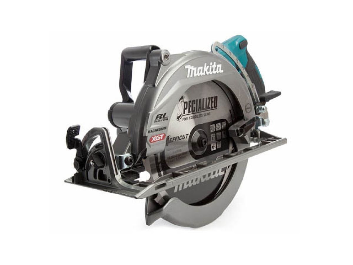 Аккумуляторная циркулярная пила MAKITA XGT RS 002 GZ в кор.