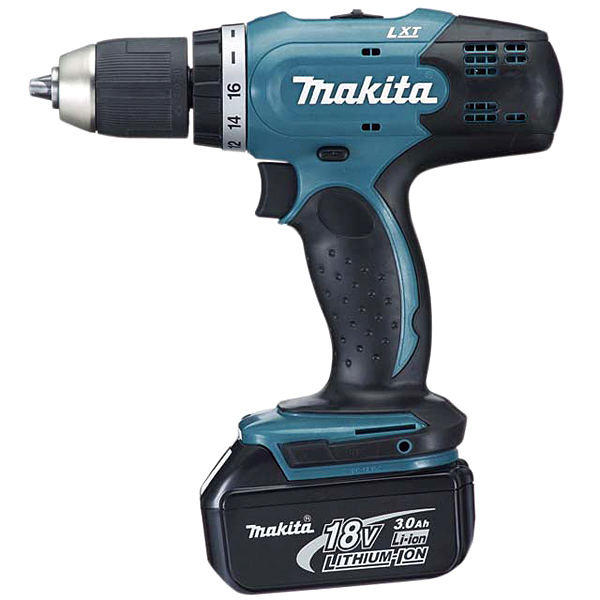 Аккум. дрель-шуруповерт MAKITA DHP 453 RFE в чемодане
