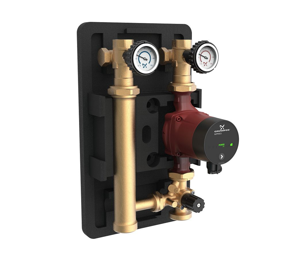 Насосная группа Grundfos HEATMIX M25 ALPHA2 L 60 (99309091)