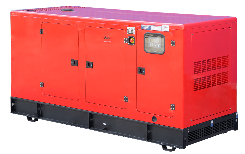 Дизельный генератор  FUBAG DS 100 DAC ES трехфазный, с электростартером, в кожухе